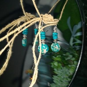 Beautiful turquoise earrings